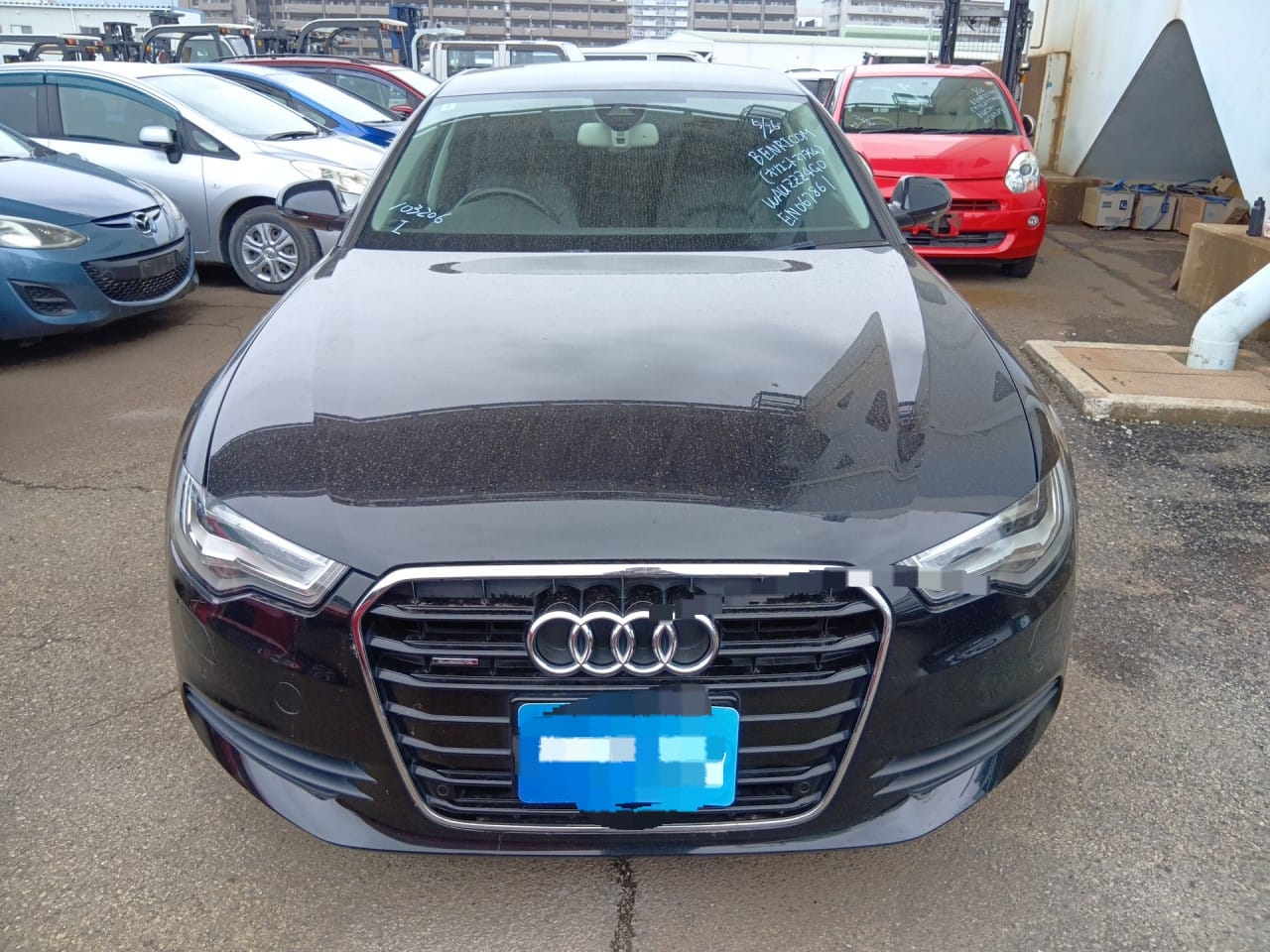 2014  Audi  A6 
4GCHVS
2.8 FSI Quattro 
AT
2,800cc 
Petrol 
Black 
67,947km 
One Owner 
BOSE Sound system
Leather seats 
Seater heater 
Power seat 
Adaptive cruise control 
Back Camera 
Alloys