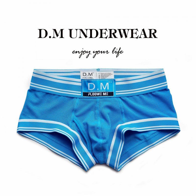 M men's low-waist sexy transparent underwear
