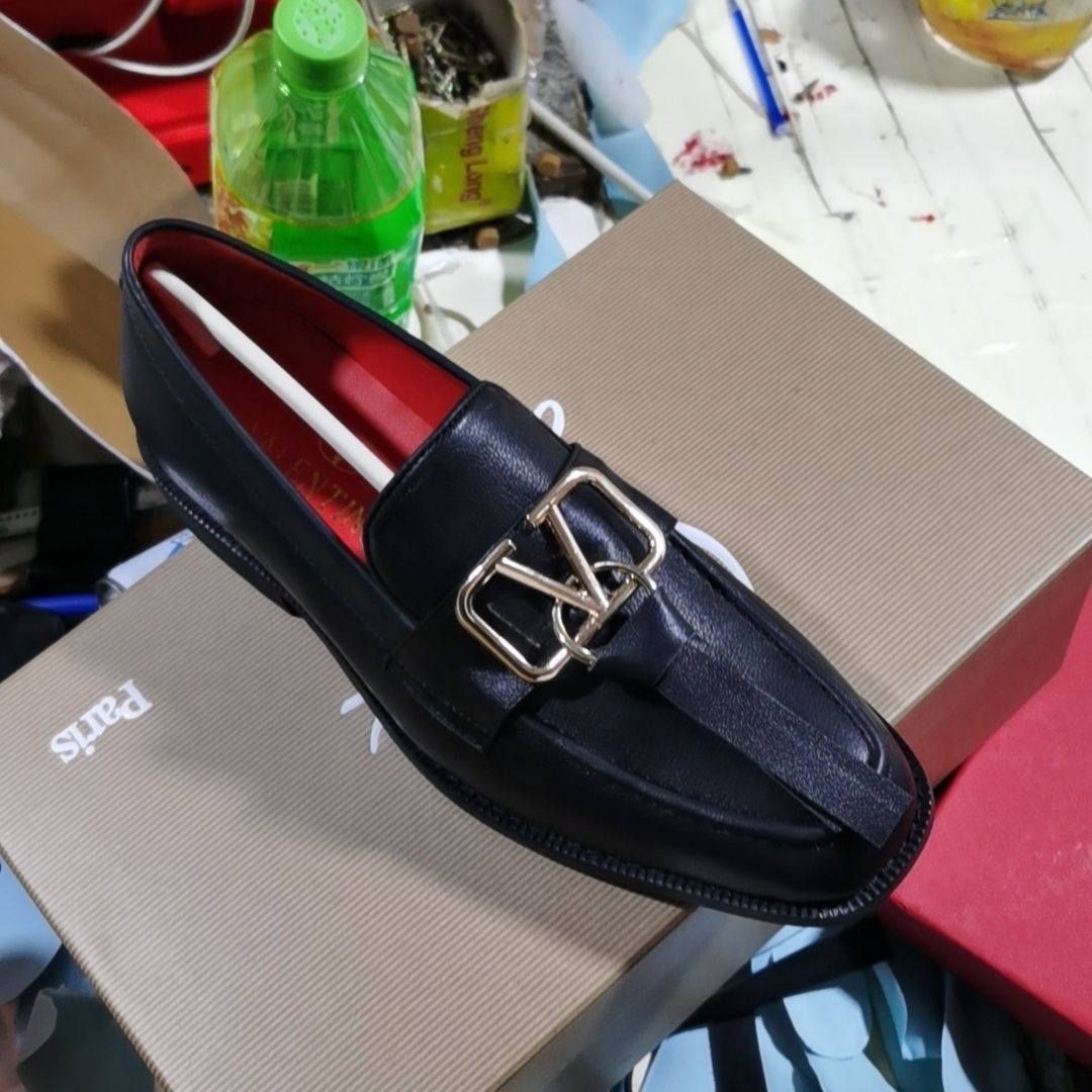 Men's three-piece leather shoes, business formal style