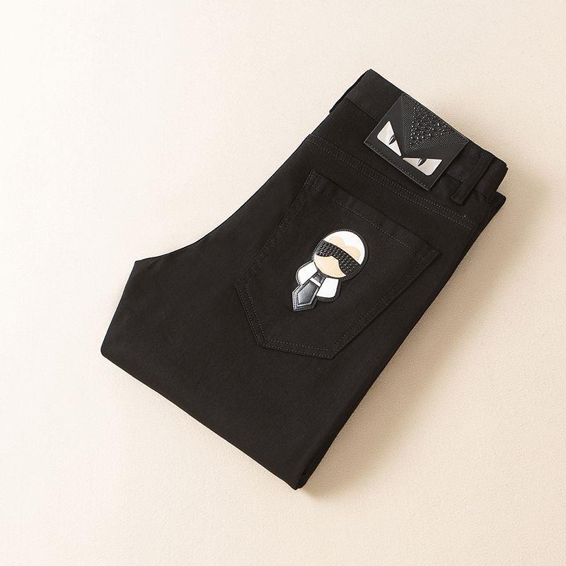 Spring and Summer New High-End jeans Eagle Head