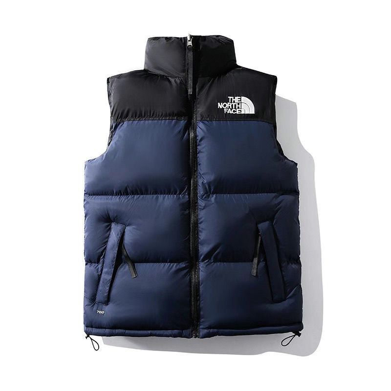 2025 Autumn/Winter New Vest Unisex Trendy Brand Embroidered Color-Block Ins Style