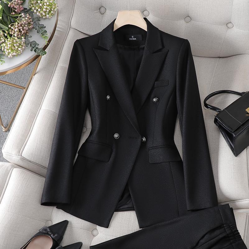 5 color Professional Women's Suit Jacket Set for Autumn