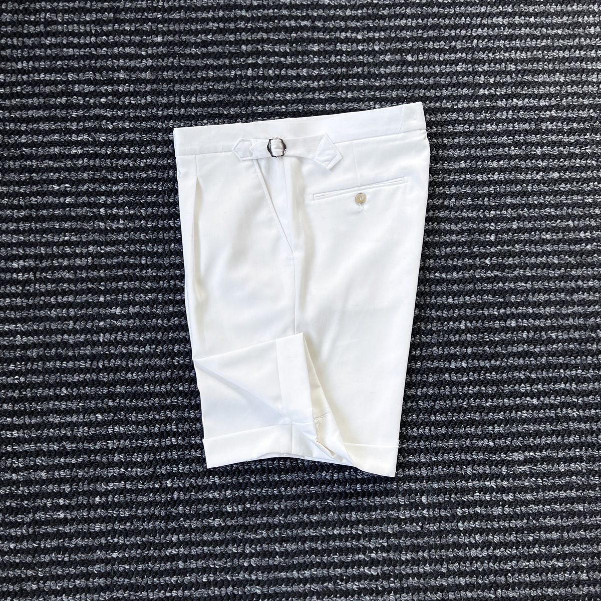 Ride first, Supports getting  Neapolitan Italian Linen Wrinkle-Free Shorts