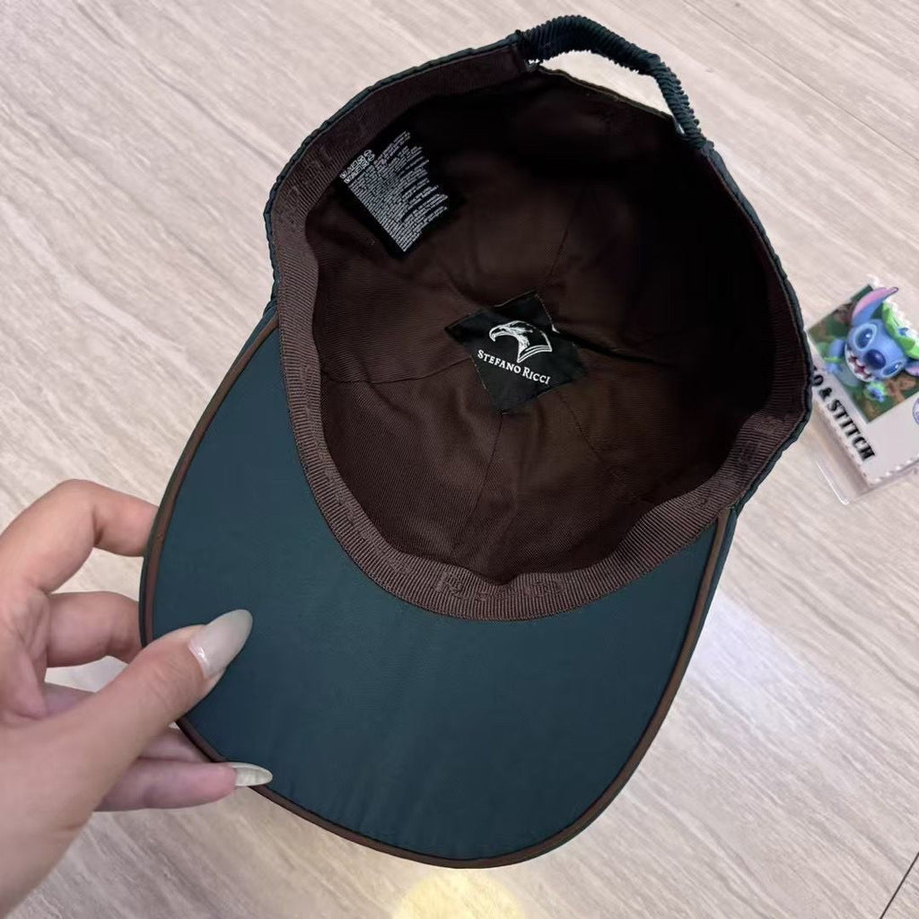 stefnorici Suede hat duckbill leather hat