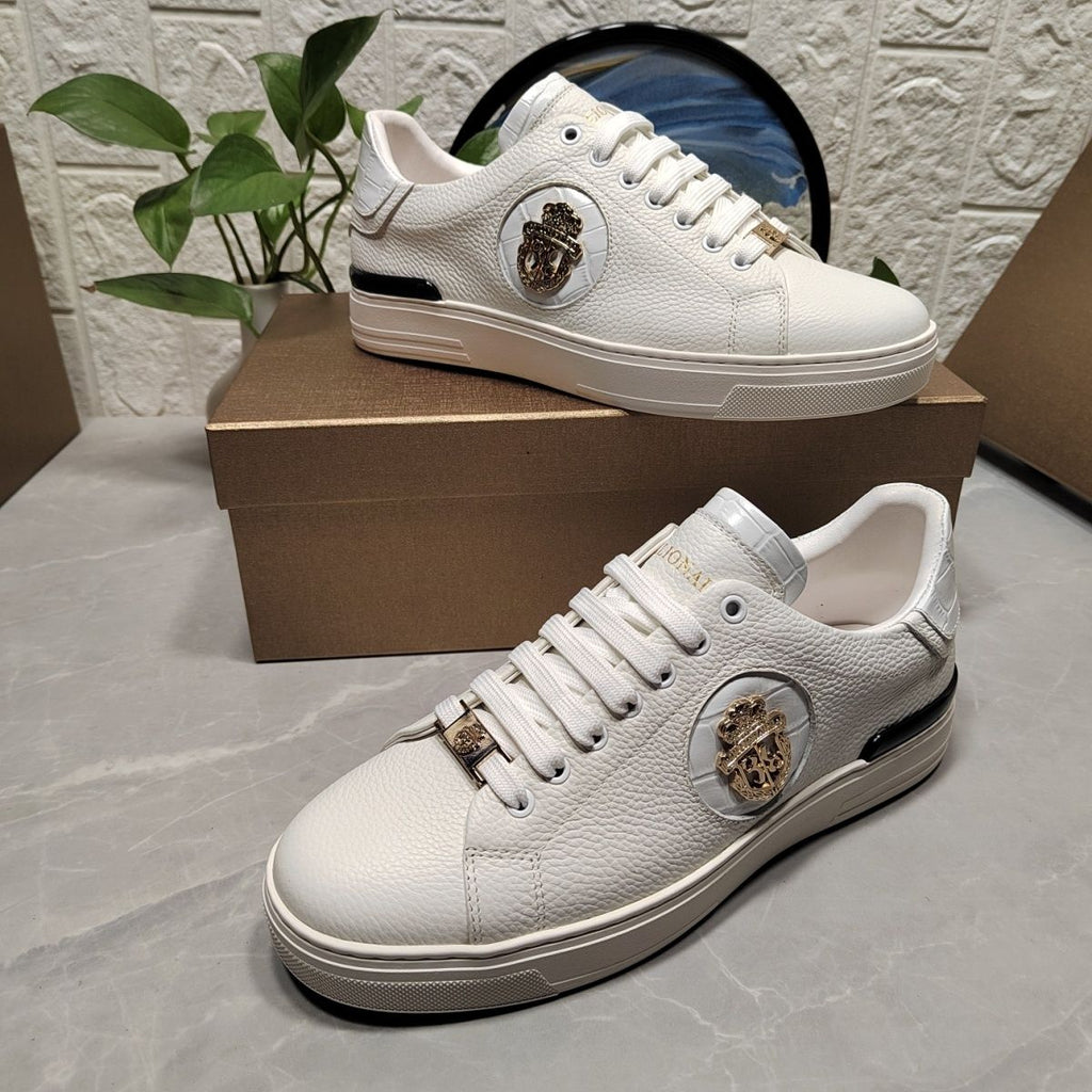 2024 New Men's Casual Leather Shoes, Flat, Non-Slip, Full Leather, Breathable, Odor-Resistant, for Spring and Autumn