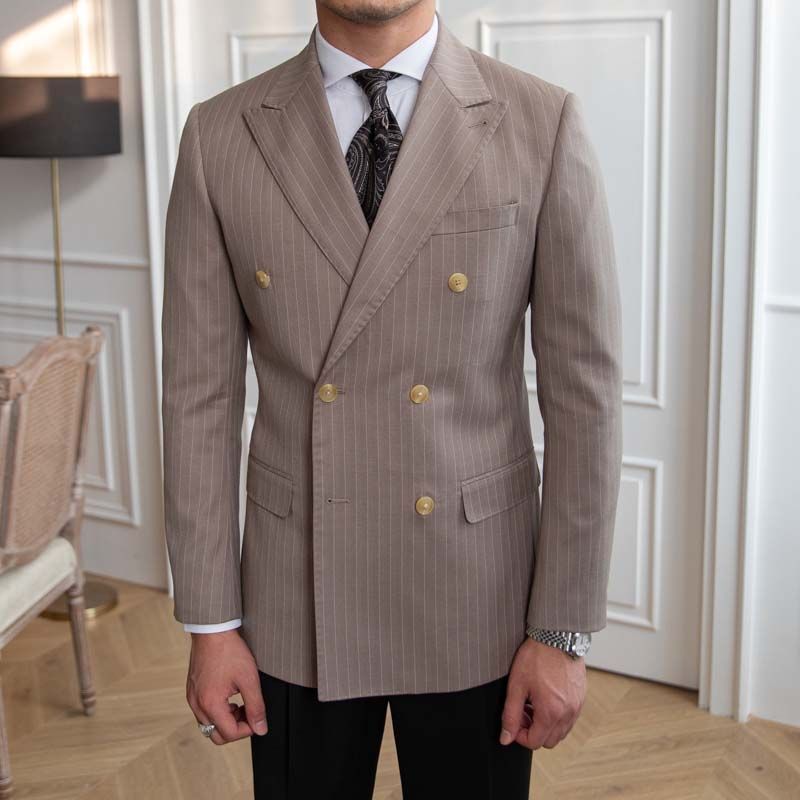 Gentleman's Suit New Italian Style for Spring and Autumn