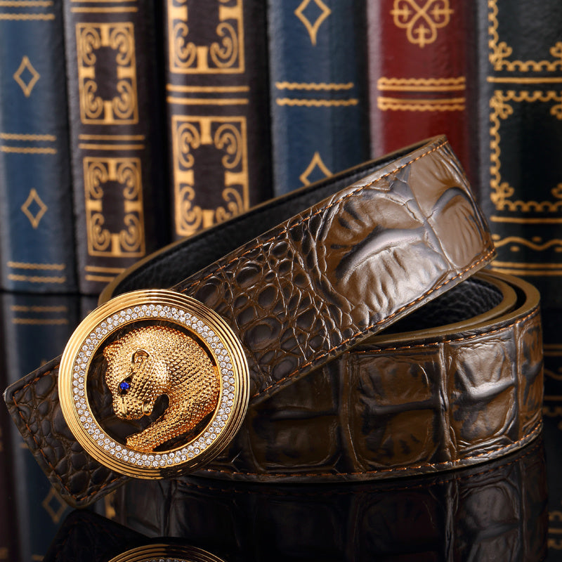 Stephen Tannery Genuine Leather Men's Crocodile