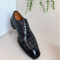 High-end Imported Alligator Leather Handmade Goodyear Welt Business Casual Men's Dress Shoes