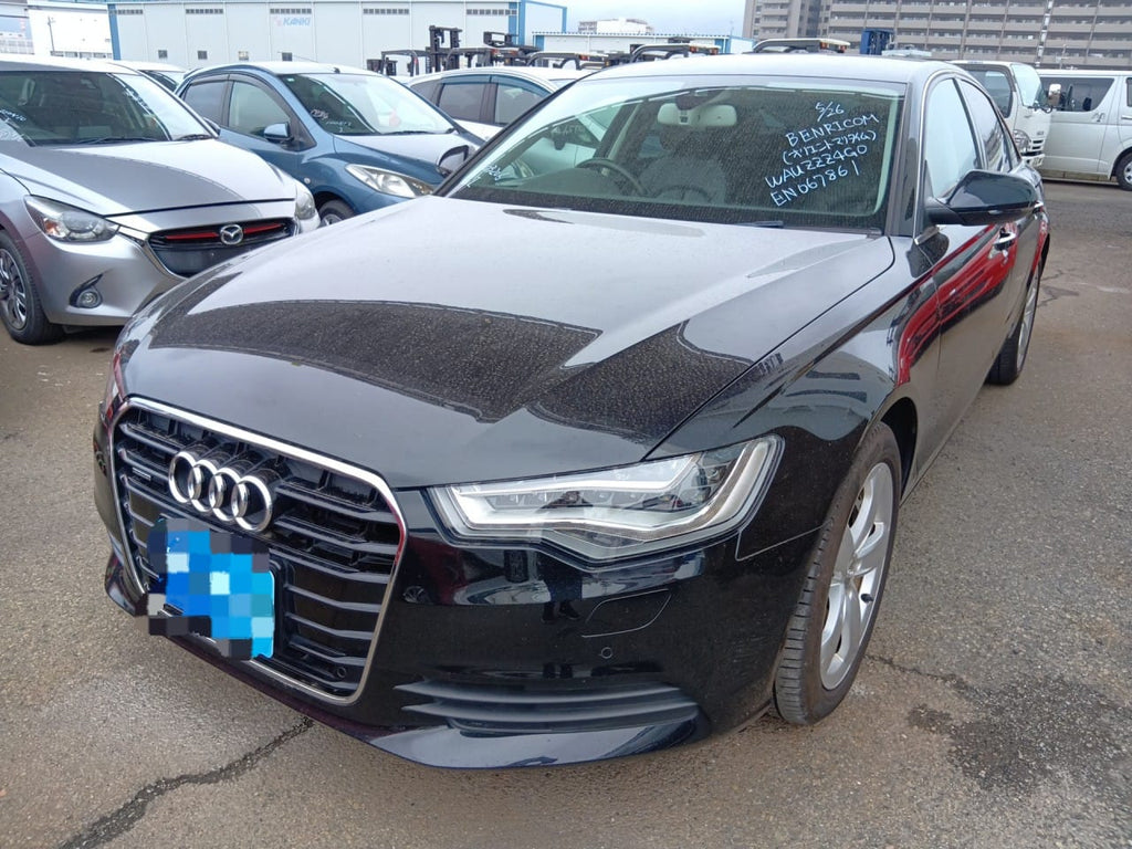 2014  Audi  A6 
4GCHVS
2.8 FSI Quattro 
AT
2,800cc 
Petrol 
Black 
67,947km 
One Owner 
BOSE Sound system
Leather seats 
Seater heater 
Power seat 
Adaptive cruise control 
Back Camera 
Alloys