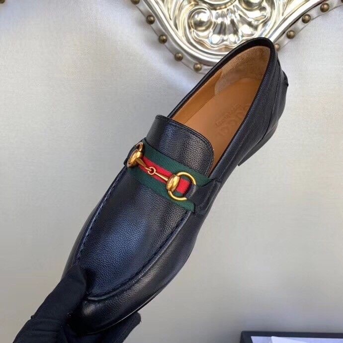 Genuine leather European style casual shoes, silver one foot