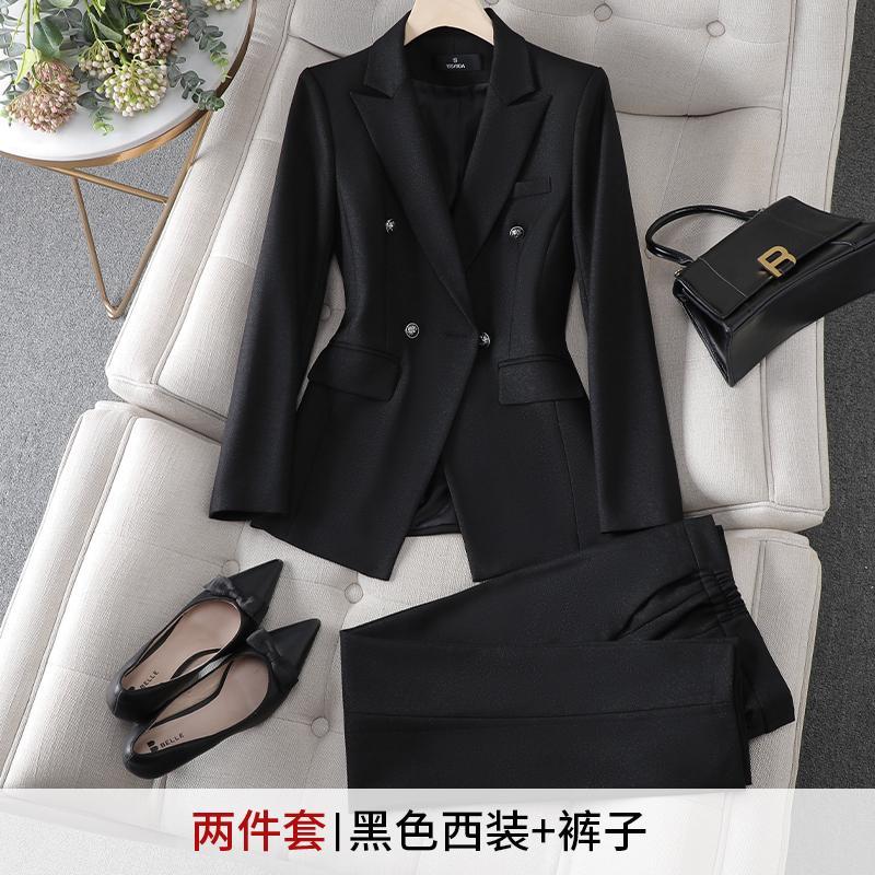 5 color Professional Women's Suit Jacket Set for Autumn