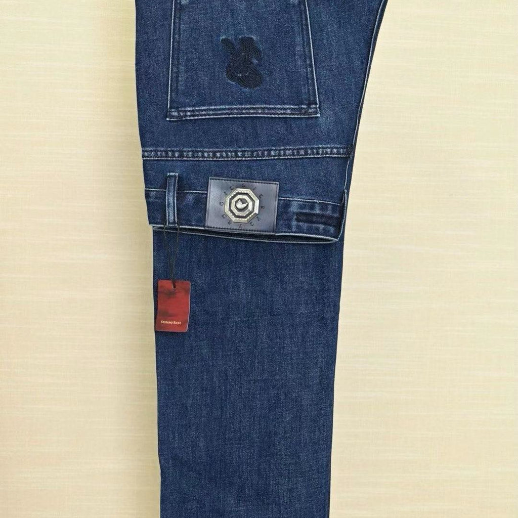 Stefano Ricci Washed Men's Denim Jeans