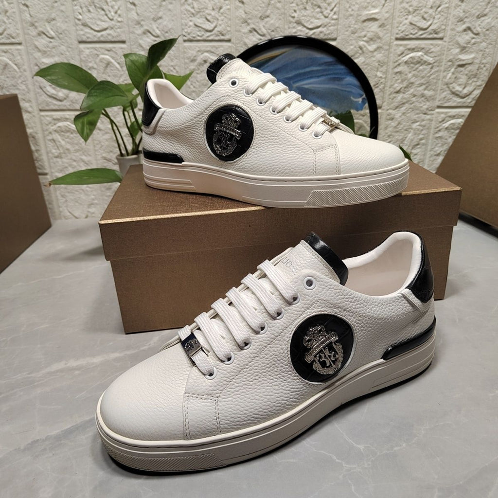 2024 New Men's Casual Leather Shoes, Flat, Non-Slip, Full Leather, Breathable, Odor-Resistant, for Spring and Autumn
