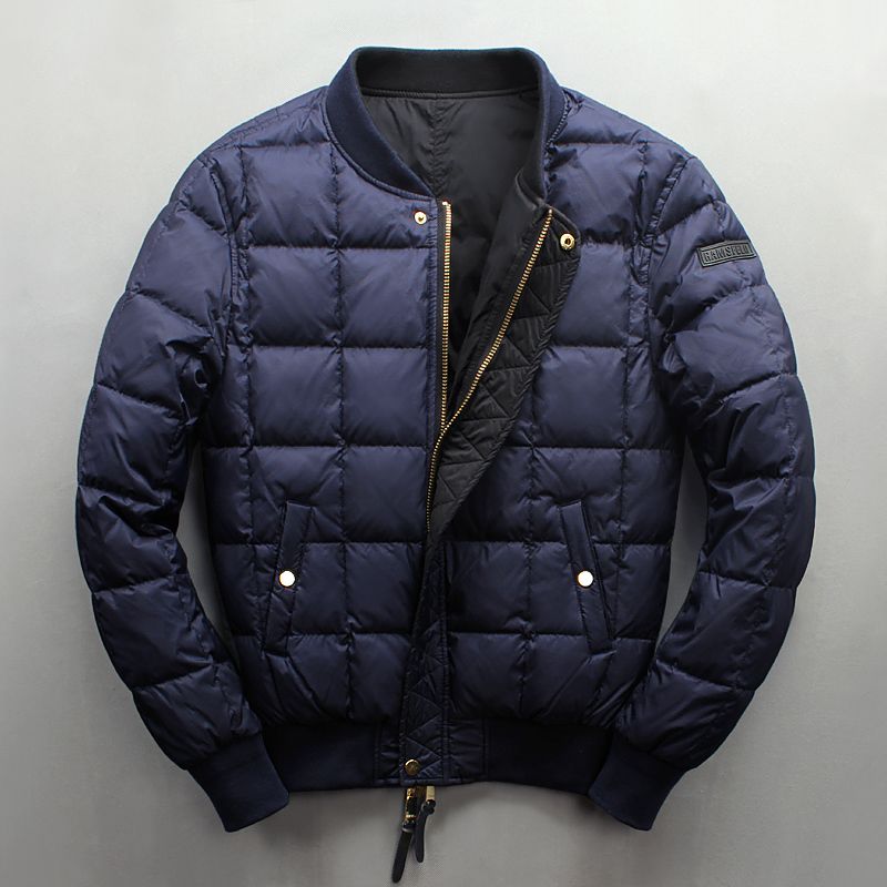 High-end Luxury European Ginger Men's Down Jacket