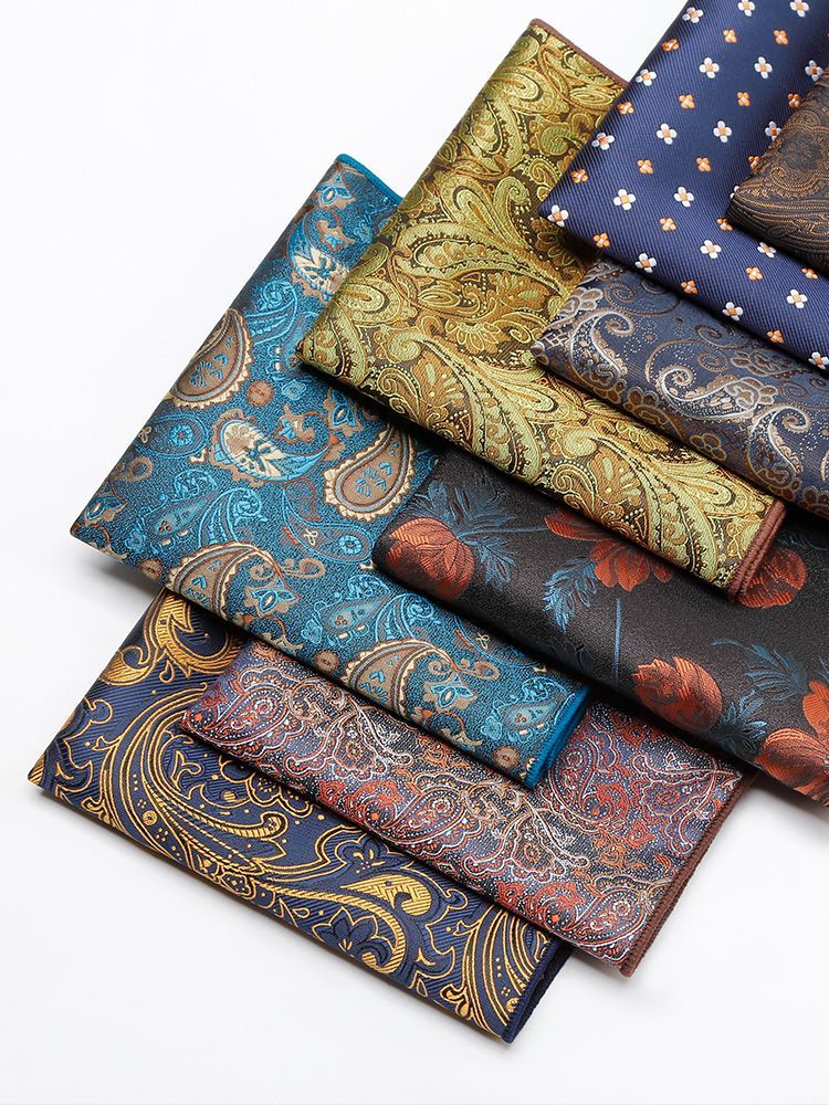 High-end Men's Suit Pocket Square