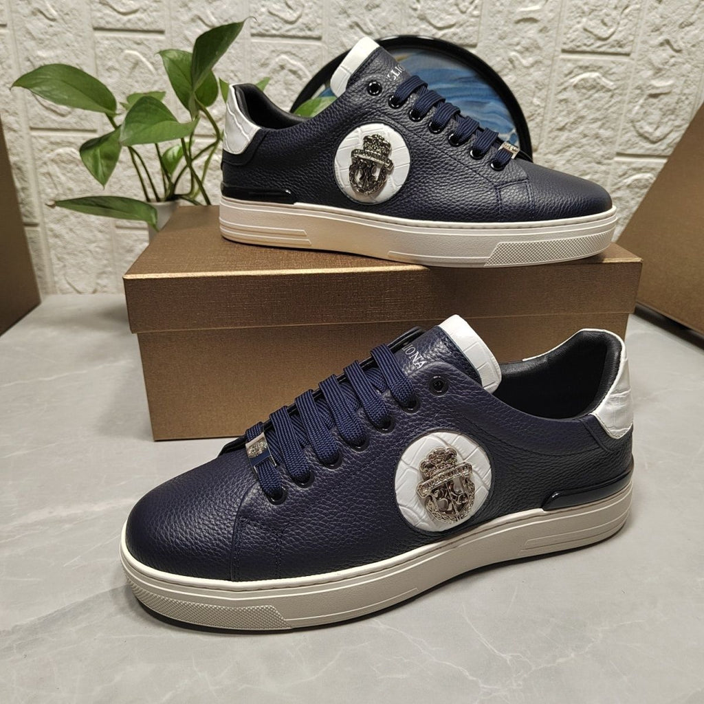 2024 New Men's Casual Leather Shoes, Flat, Non-Slip, Full Leather, Breathable, Odor-Resistant, for Spring and Autumn