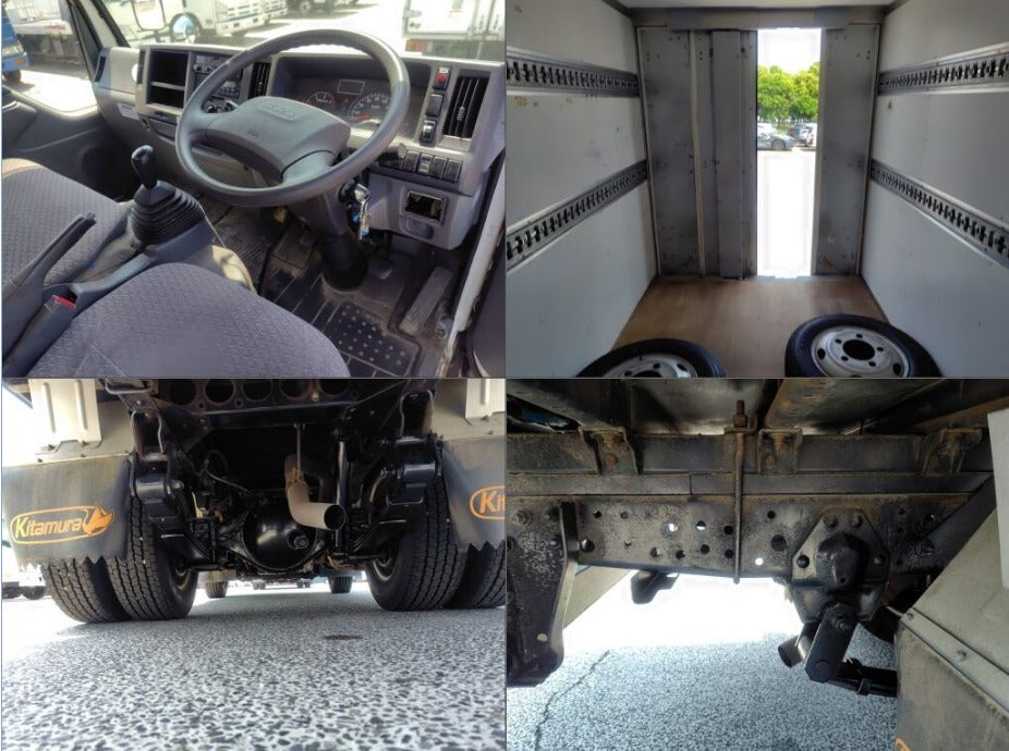 2018  Isuzu Elf  
NHS85AN 
4WD Panel-van 
MT 
3,000cc 
Diesel 
131,000km 
1.5tn 
White 
Back Camera