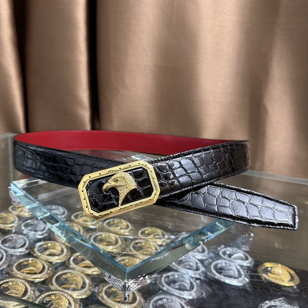 Stephen's New High-End Leather Belt for Men