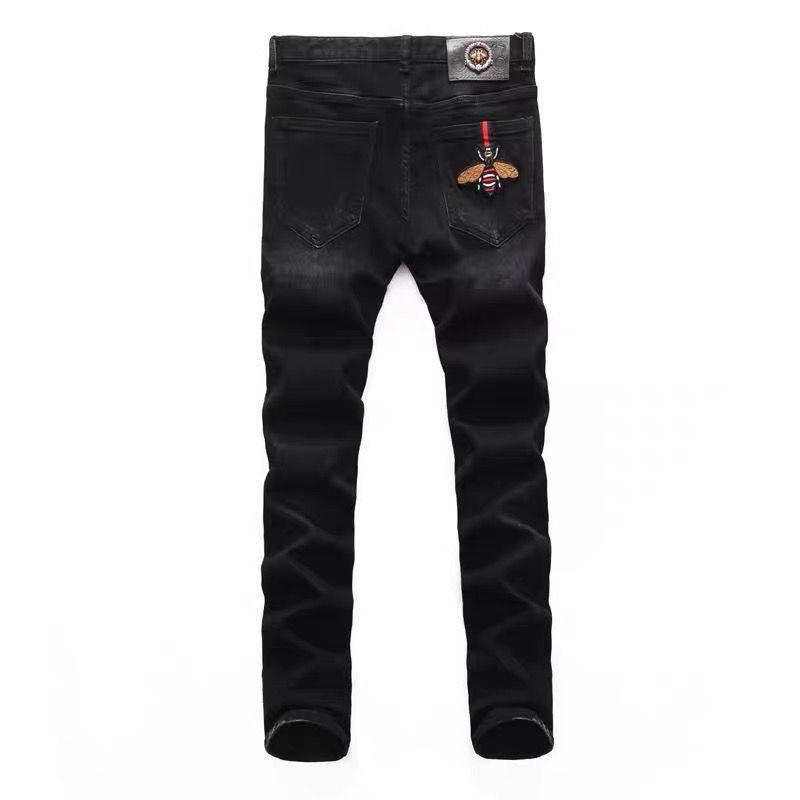 Spring and Summer New High-End jeans Eagle Head