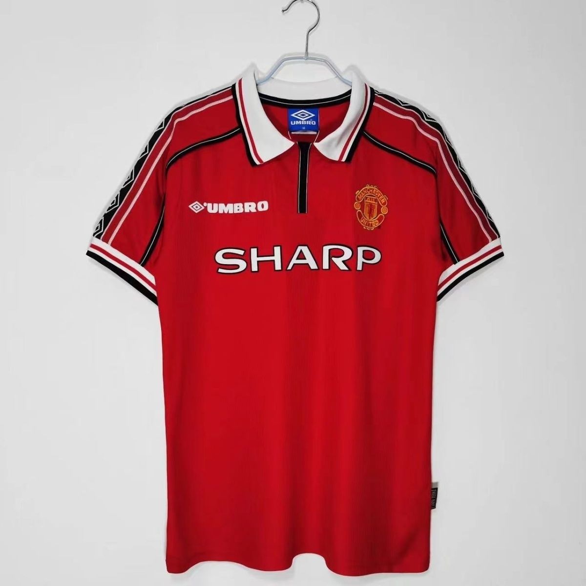 9 Red Devils Retro Football Beckham Away Jersey