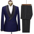 Fashion Wine red wedding suits for men groom