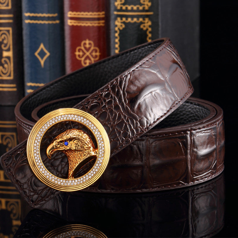 Stephen Tannery Genuine Leather Men's Crocodile