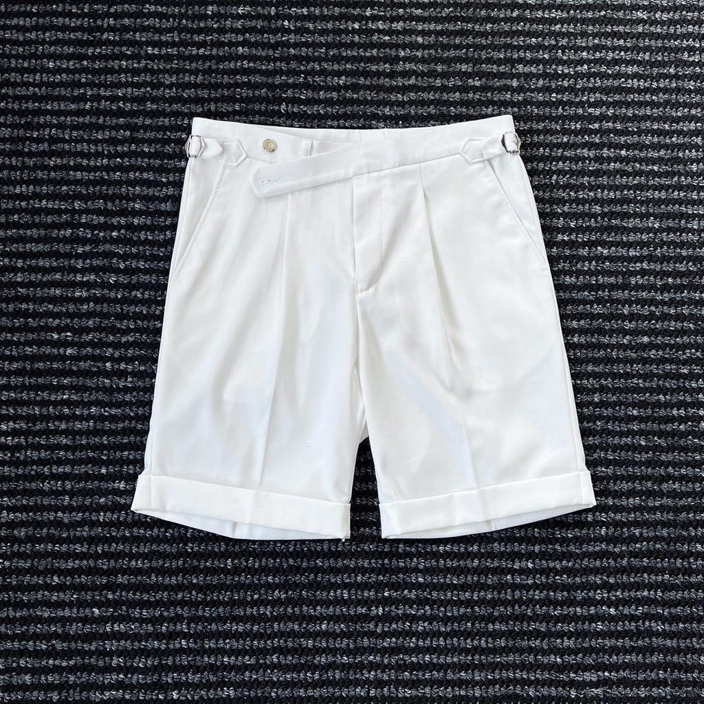 Ride first, Supports getting  Neapolitan Italian Linen Wrinkle-Free Shorts