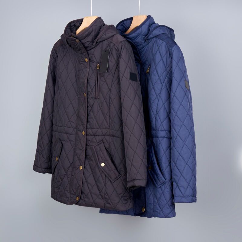 Middle-aged and elderly winter thin cotton jacket