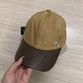 stefnorici Suede hat duckbill leather hat