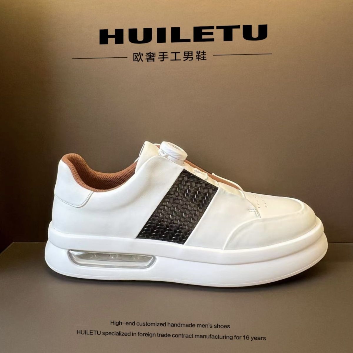 Italian Luxury: Summer Genuine Leather Platform Shoes