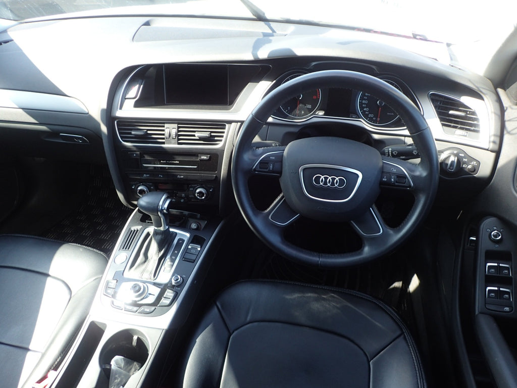 2014  Audi  A4  
8KCDN
2.0 TFSI Quattro
2,000cc  
AT
Petrol 
50,638km
White
One Owner 
Cruise Control 
Back Camera 
PEARL 
Alloys 
Tint