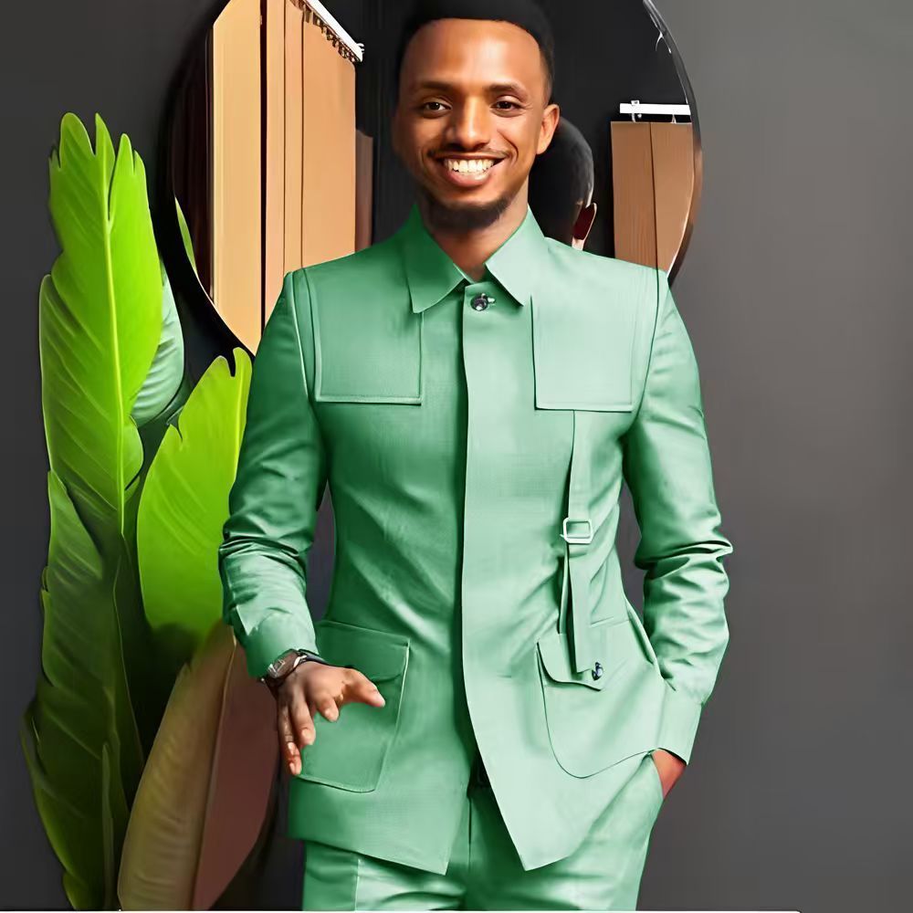 Two-piece Suit for Wedding Ceremony