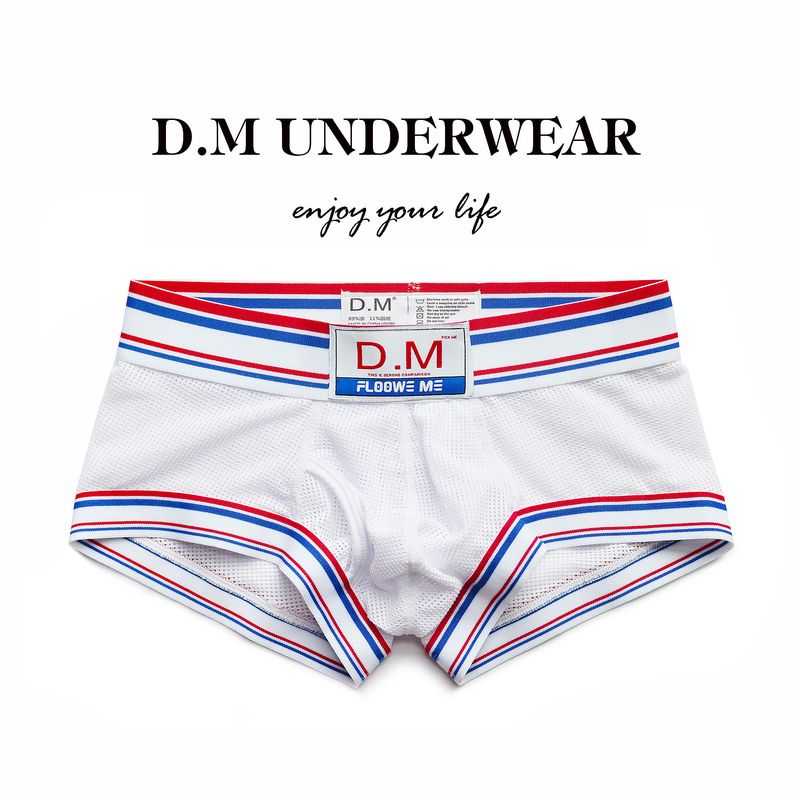 M men's low-waist sexy transparent underwear