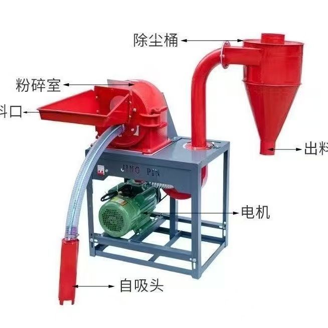 Self-Priming Dust-Free Corn Grinder for Home Use 2