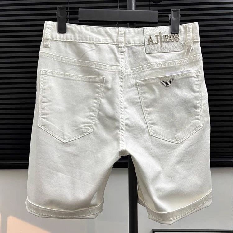Freight for goods package  Men's Summer Thin Blue Denim Shorts Repair