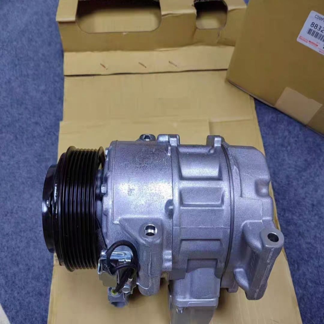 Air conditioning compressor refrigerant pump