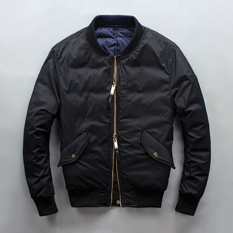 High-end Luxury European Ginger Men's Down Jacket