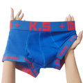 [1905 people have saved this] Men's Cotton Boxer Briefs, Extra Long, Suitable for Running and Sports