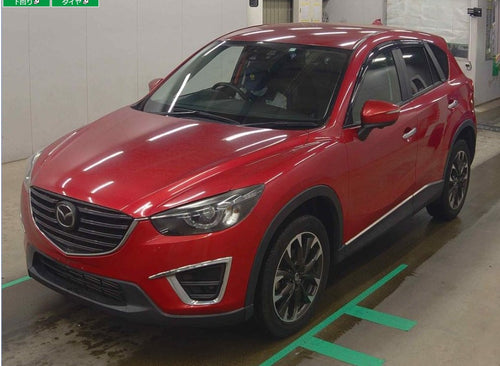 2015  Mazda CX-3 
KE2FW 
XD L Package 
AT
2,200cc 
Diesel 
RED
89,525km 
leather seats
Push Start
One Owner 
CD Player
Alloys
Back Camera 
Tint
Fog lights
Power seat
spare key
