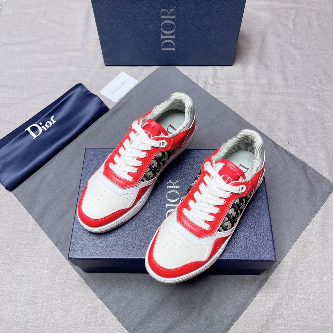 OD Leather Trend Embroidery B27 Casual Sports